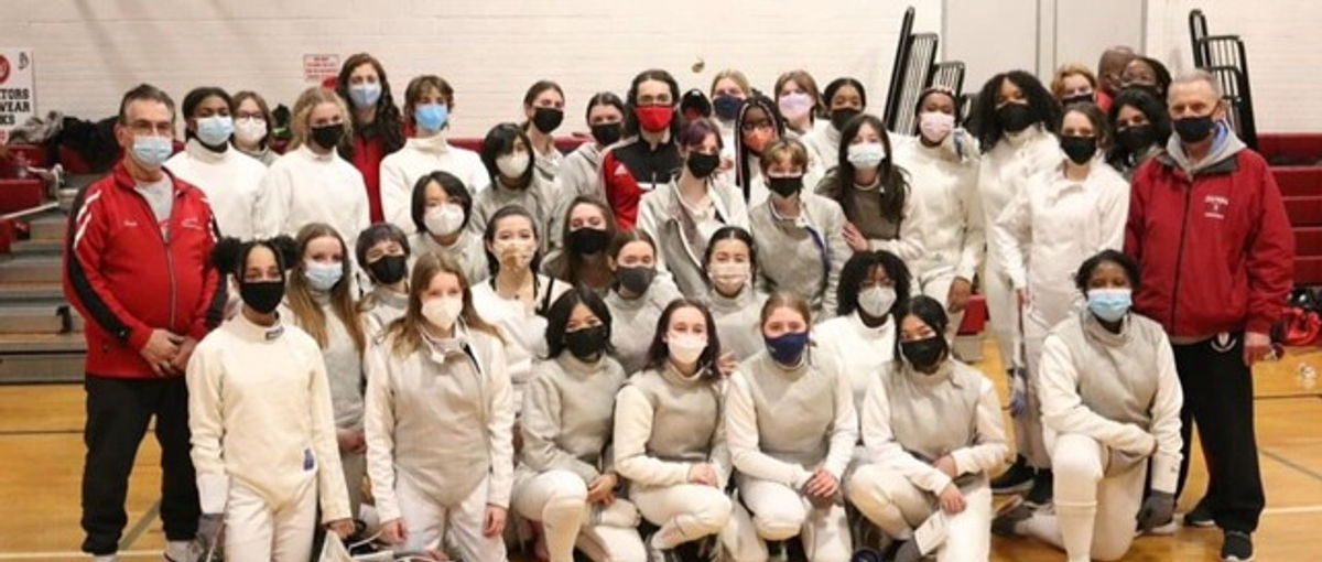Columbia High School fencing team